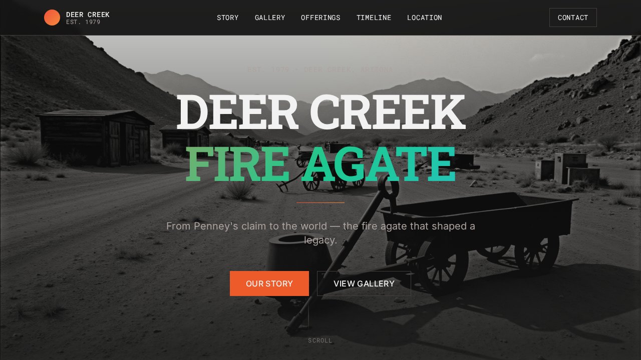 Screenshot of Deer Creek Fire Agate