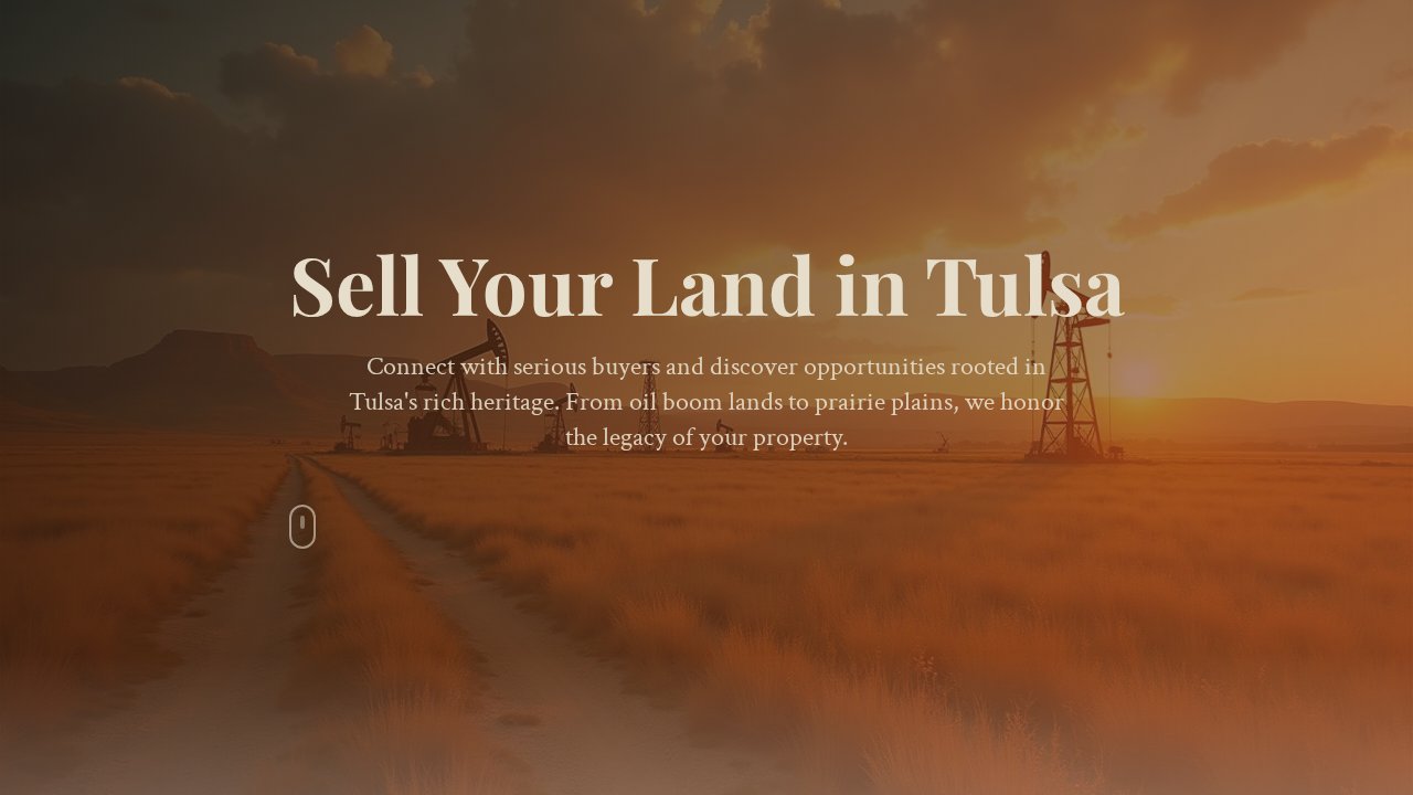 Screenshot of Tulsa Land Brokers